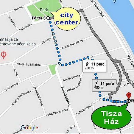 Guest House Tisza Haz Senta Exterior foto